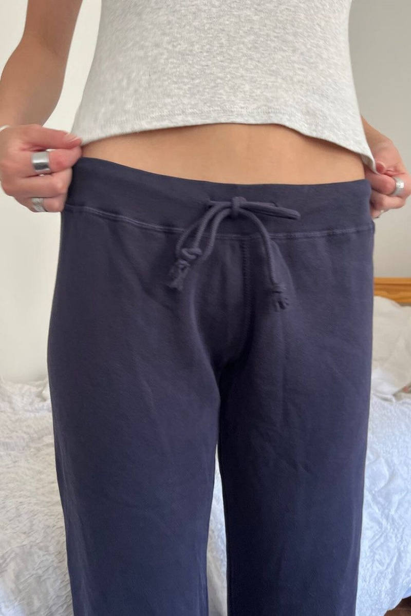 Pantalon Survêtement Brandy Melville Rainey Bleu Marine | BXV-74593085